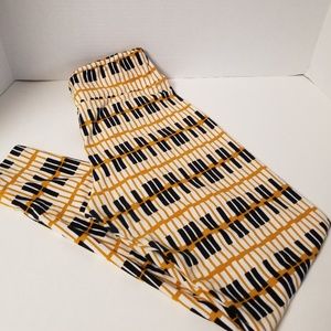 Lularoe tc leggings tall curvy keyboard piano